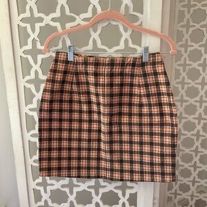 Wild Fable Plaid Skirt